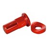 SET TORNILLOS M8 GECO PARA FRENO CUBIERTA (ROJOS)