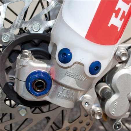TORNILLOS PROTECTORES HORQUILLA GECO HONDA, YAMAHA, SHERCO, TM (2000-2016)