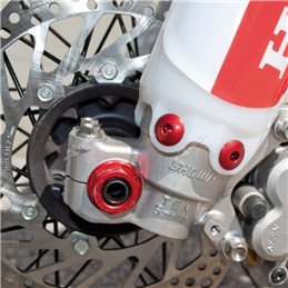 TORNILLOS PROTECTORES HORQUILLA GECO HONDA, YAMAHA, SHERCO, TM (2000-2016)