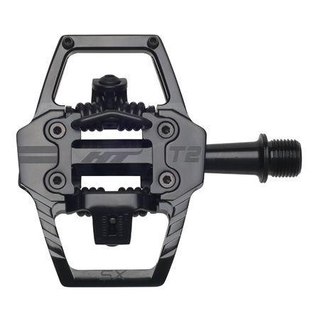 PEDALES BMX HT T2-SX (STEALTH BLACK)