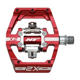 PEDALES BMX HT X2-SX (ROJO)