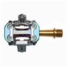 PEDALES CROSS COUNTRY HT M2 EJE TITANIO (OIL SLICK)