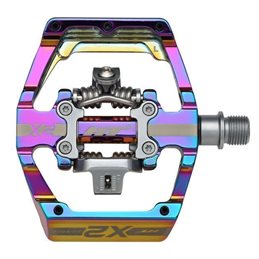 PEDALES DESCENSO HT X2 (OIL SLICK)