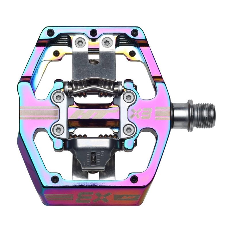 PEDALES DESCENSO-ENDURO HT X3 (OIL SLICK)