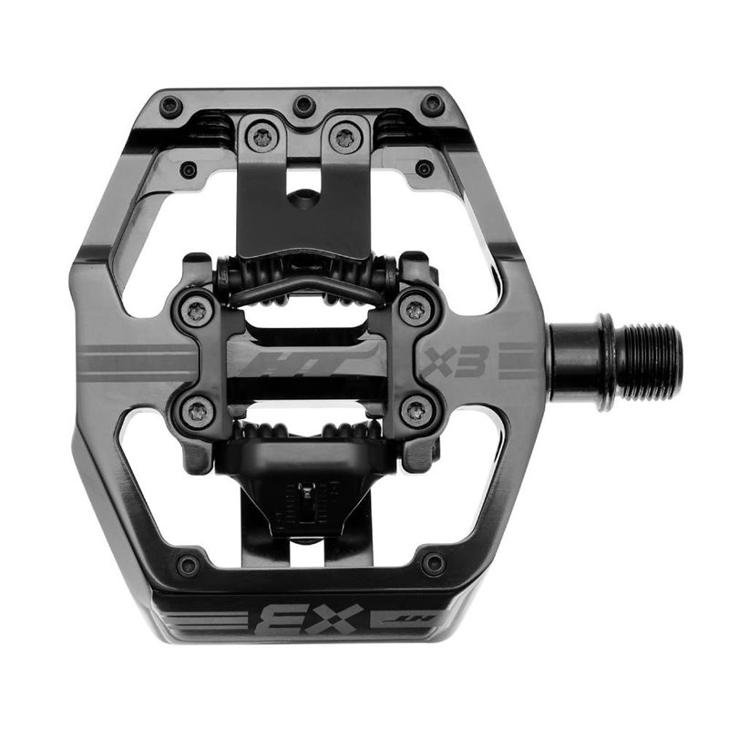 PEDALES DESCENSO-ENDURO HT X3 (STEALTH BLACK)