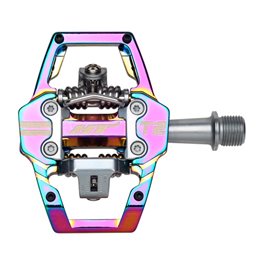 PEDALES ENDURO HT T2 (OIL SLICK)
