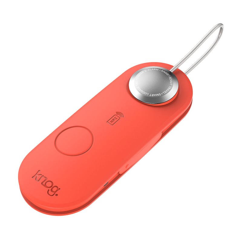 ALARMA-LOCALIZADOR EQUIPAJE KNOG SCOUT TRAVEL (ROJO)