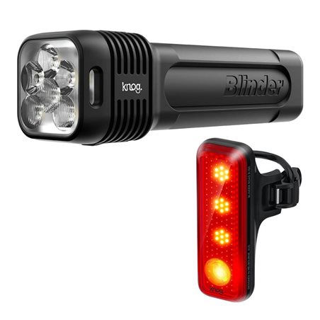 JUEGO LUCES KNOG BLINDER 1300 + BLINDER R-150