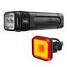 JUEGO LUCES KNOG BLINDER 600 + BLINDER SQUARE