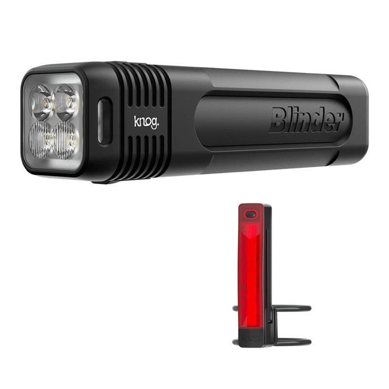 JUEGO LUCES KNOG BLINDER 600 + PLUS 20