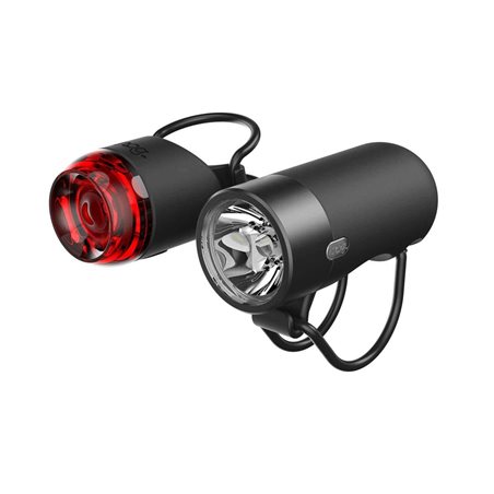 JUEGO LUCES KNOG PLUG (NEGRO)