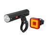 JUEGO LUCES KNOG PWR ROAD 700 + BLINDER SQUARE TRASERA