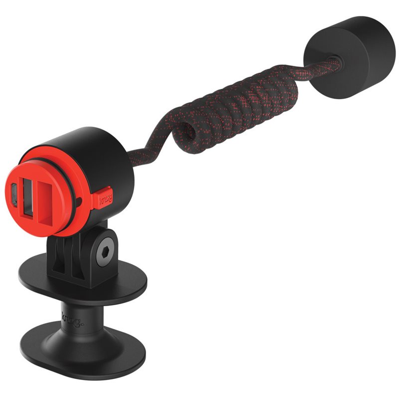 SOPORTE CASCO LUZ KNOG PWR CON EXTENSIÓN SOPORTE CASCO LUZ KNOG PWR CON EXTENSIÓN