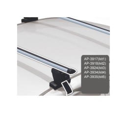 ADAPTADOR BARRAS BNB RACK KIT 5 BICIS