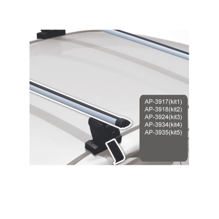 ADAPTADOR BARRAS BNB RACK KIT 5 BICIS