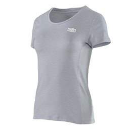 CAMISETA TÉCNICA CHICA 100% SPRINT (PLATA)