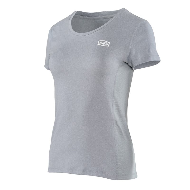 CAMISETA TÉCNICA CHICA 100% SPRINT (PLATA)