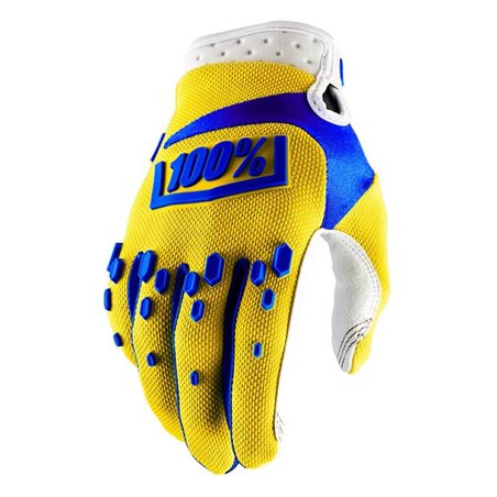 GUANTES 100% AIRMATIC NEON YELLOW