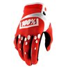 GUANTES 100% AIRMATIC RED/WHITE