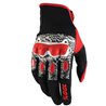 GUANTES 100% DERESTRICTED NEGRO/BLANCO/ROJO