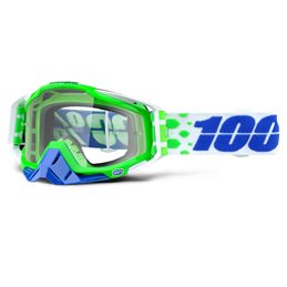 MÁSCARA 100% RACECRAFT ALCHEMY (LENTE TRANSPARENTE)