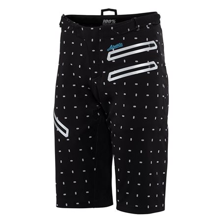 PANTALONES CORTOS 100% AIRMATIC CHICA (NEGRO SKYLAR)
