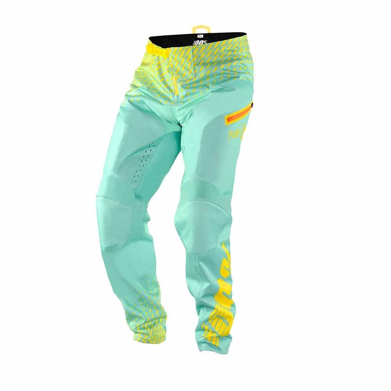 PANTALONES DESCENSO 100% R-CORE SUPRA (SEAFOAM/YELLOW)
