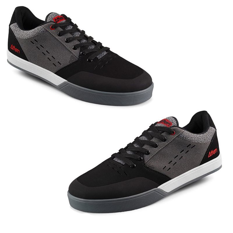 ZAPATILLAS MTB AFTON KEEGAN (GRIS/ROJO)
