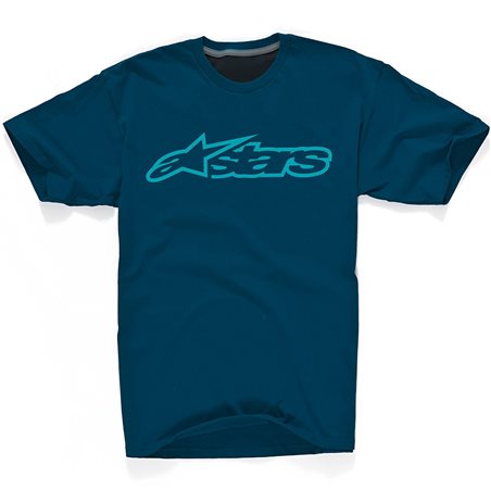 CAMISETA ALPINESTARS BLAZE 2 (AZUL/AQUA)