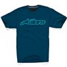 CAMISETA ALPINESTARS BLAZE 2 (AZUL/AQUA)