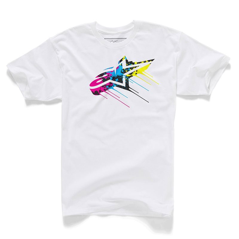 CAMISETA ALPINESTARS DRIPS (BLANCO)