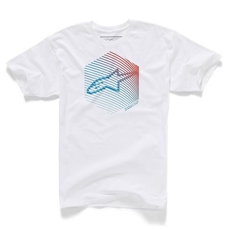 CAMISETA ALPINESTARS FINS BLANCA (TALLA S)