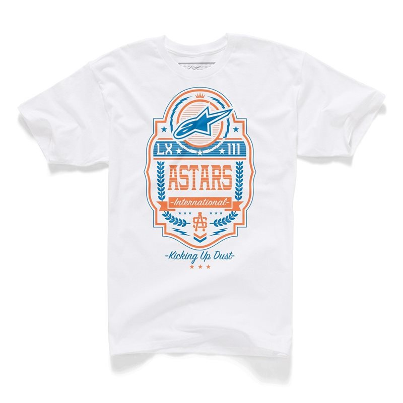 CAMISETA ALPINESTARS LABELED (BLANCA)