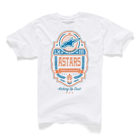 CAMISETA ALPINESTARS LABELED (BLANCA)
