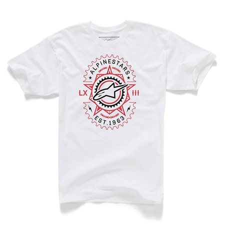 CAMISETA ALPINESTARS RATIO (BLANCO)