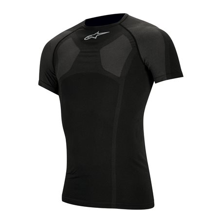 CAMISETA INTERIOR ALPINESTARS MTB TECH MANGA CORTA (NEGRA)