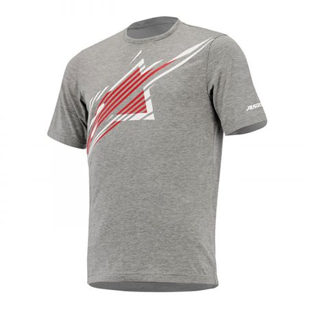 CAMISETA TÉCNICA ALPINESTARS PATHFINDER (GRIS/ROJO)