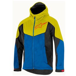 CHAQUETA ALPINESTARS MILESTONE 2 (AZUL/AMARILLO)