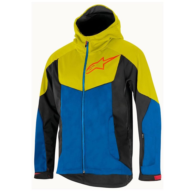 CHAQUETA ALPINESTARS MILESTONE 2 (AZUL/AMARILLO)