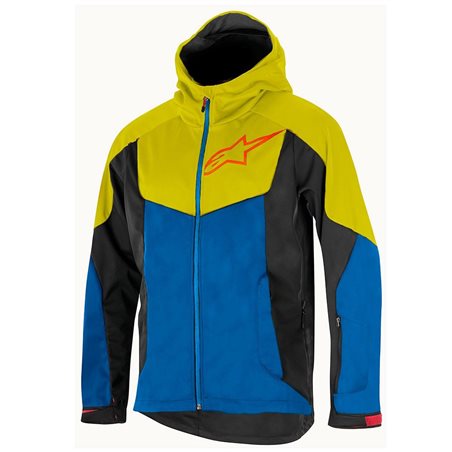 CHAQUETA ALPINESTARS MILESTONE 2 (AZUL/AMARILLO)