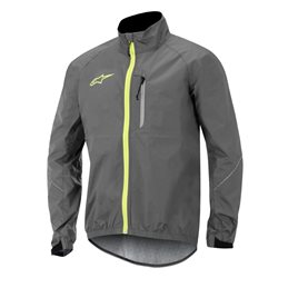 CORTAVIENTOS ALPINESTARS DESCENDER (GRIS/AMARILLO)