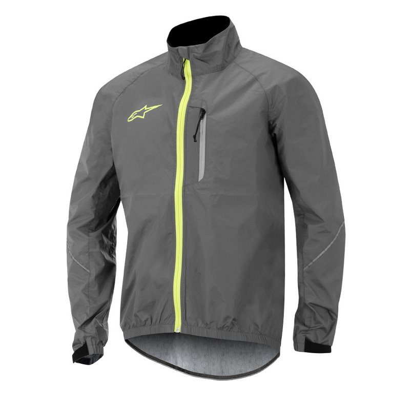 CORTAVIENTOS ALPINESTARS DESCENDER (GRIS/AMARILLO)