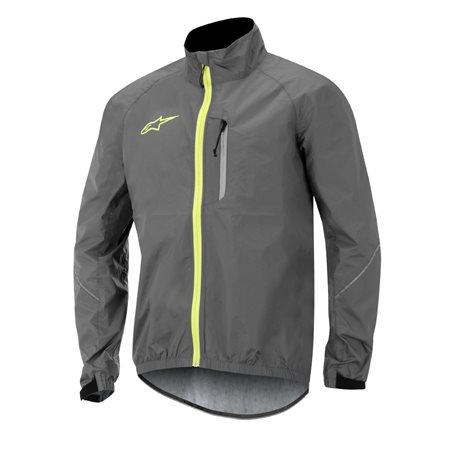 CORTAVIENTOS ALPINESTARS DESCENDER (GRIS/AMARILLO)