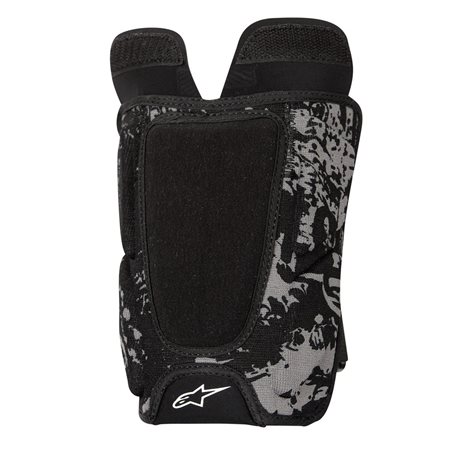 ESPINILLERA ALPINESTARS  KEVLAR (NEGRA/BLANCA)