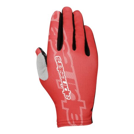 GUANTES ALPINESTARS F-LITE SPICY ORANGE/WHITE