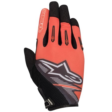 GUANTES ALPINESTARS FLOW NARANJA/NEGRO