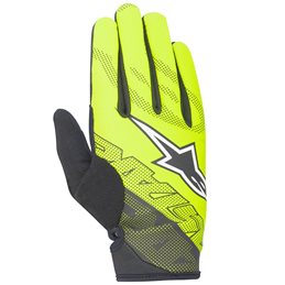 GUANTES ALPINESTARS STRATUS AMARILLO FLUO/PLATA