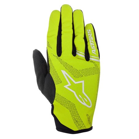 GUANTES ALPINESTARS STRATUS AMARILLO/PLATA