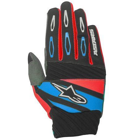 GUANTES ALPINESTARS TECHSTAR FACTORY NEGRO/ROJO/AZUL