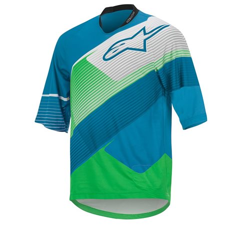 MAILLOT ALPINESTARS DEPTH ROYAL BLUE-WHITE (TALLA L)